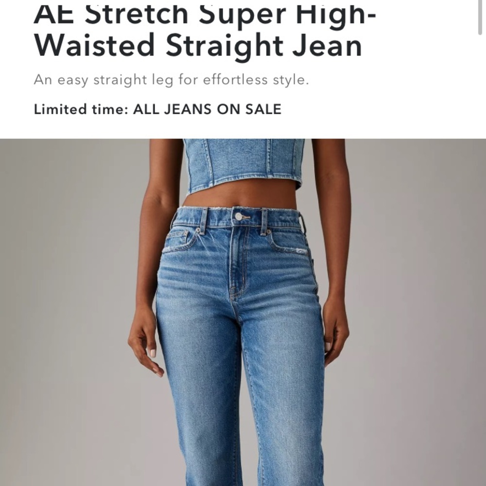 American eagle straight leg jeans